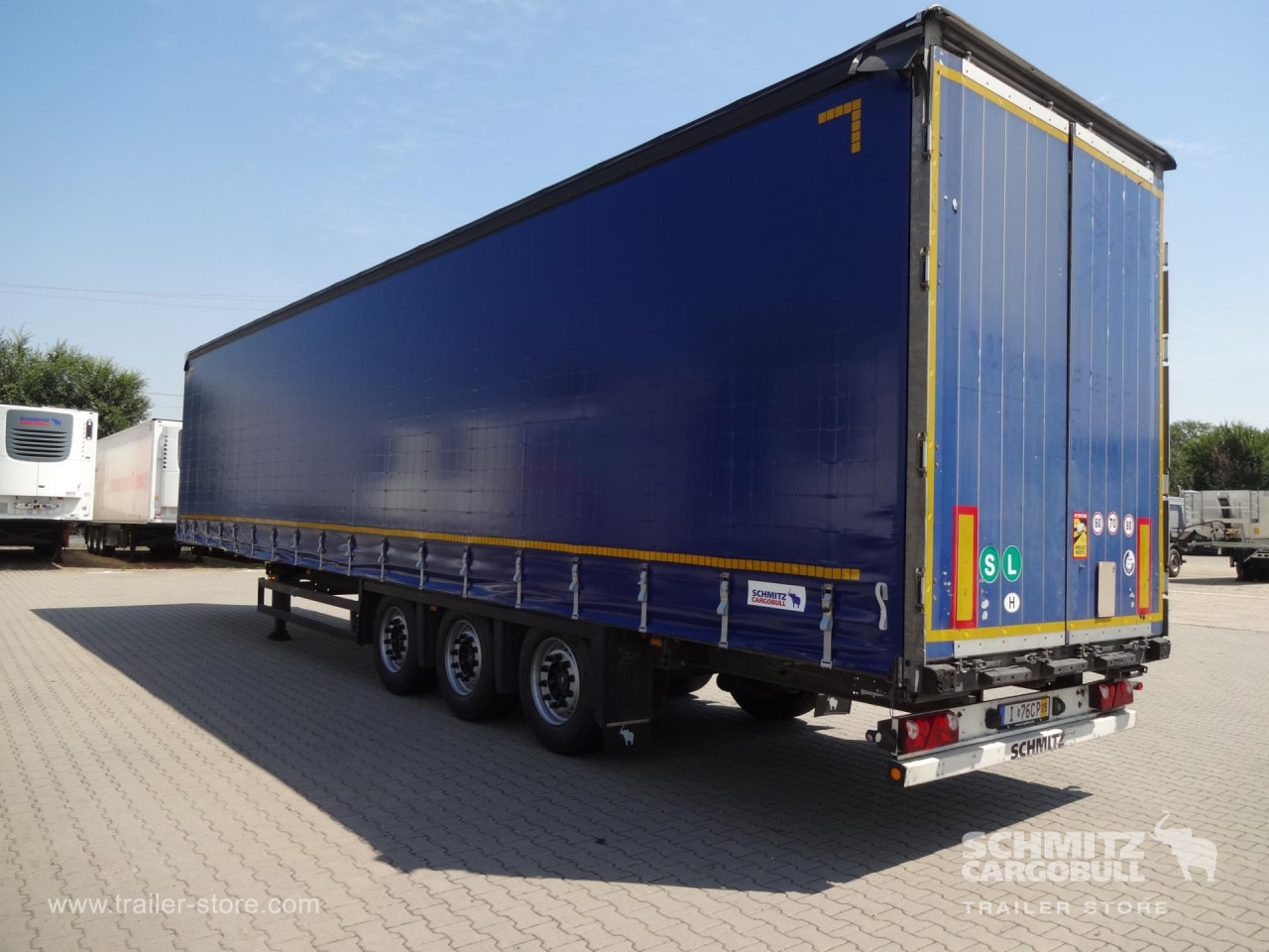 Tenta puspiekabe SCHMITZ Curtainsider Varios: foto 6