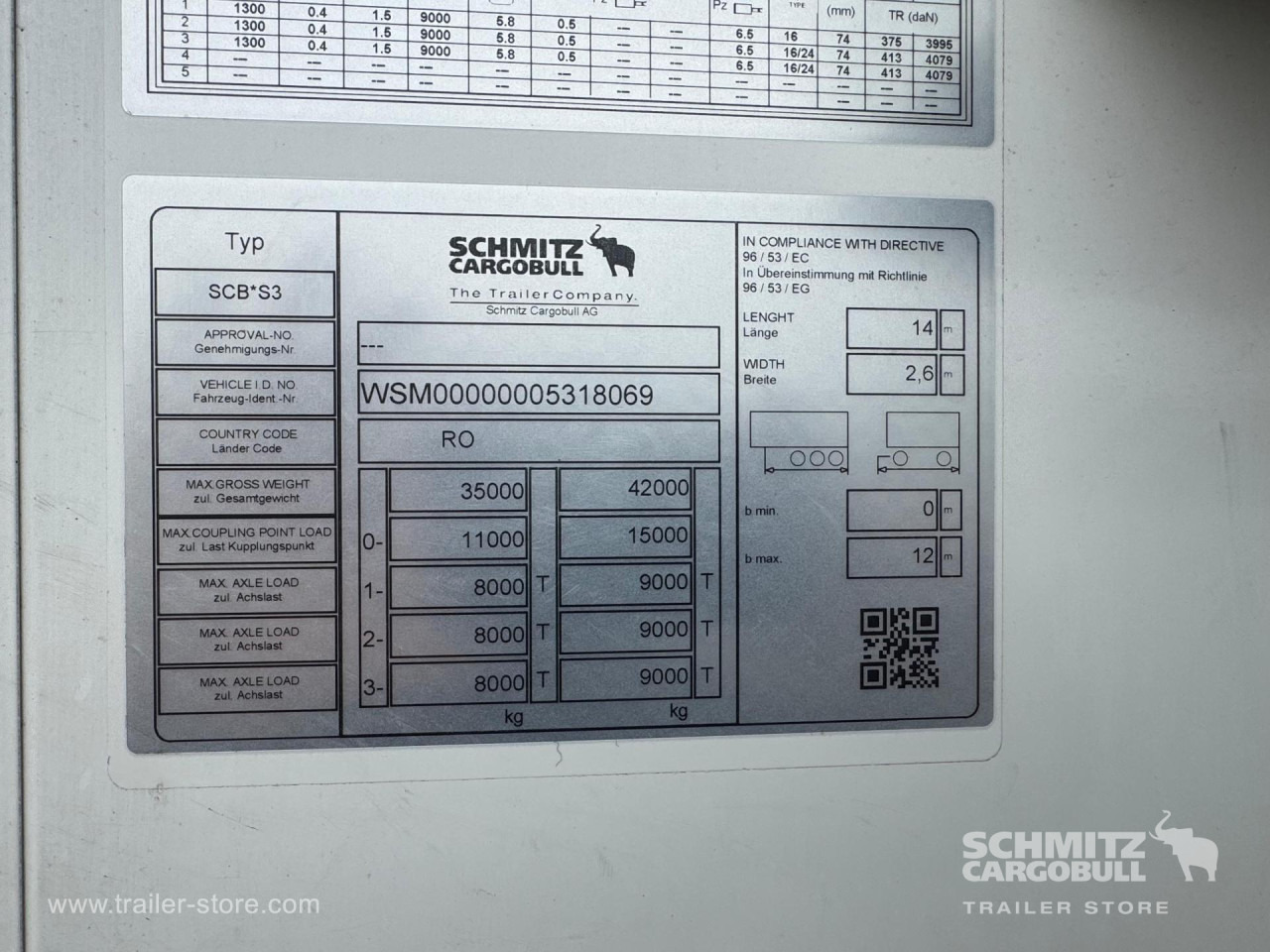 SCHMITZ Reefer Multitemp - Puspiekabe izotermiskais: foto 4 SCHMITZ Reefer Multitemp - Puspiekabe izotermiskais: foto 4