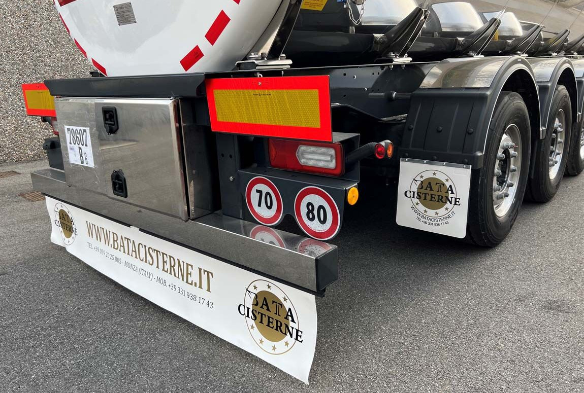 Jaunā Puspiekabe cisterna pārvadāšana ēdiena Bata CISTERNA MODELLO INOX STANDARD NUOVA: foto 7