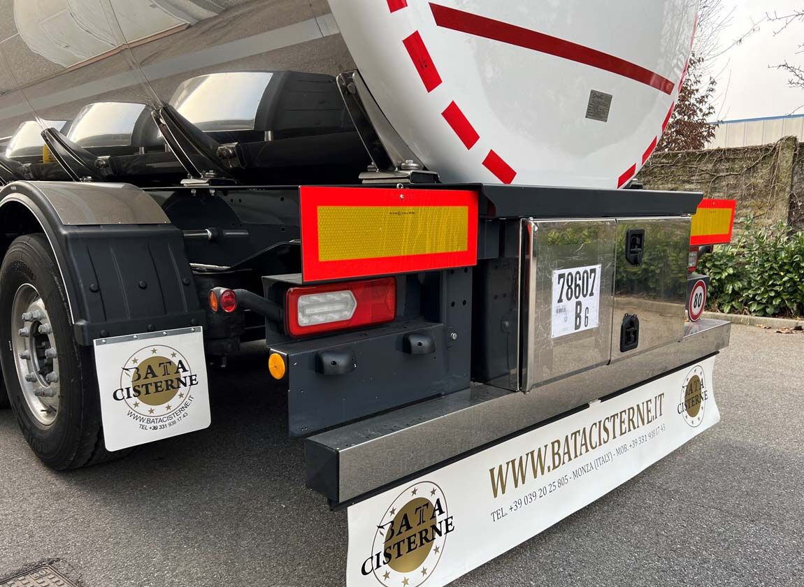 Jaunā Puspiekabe cisterna pārvadāšana ēdiena Bata CISTERNA MODELLO INOX STANDARD NUOVA: foto 11