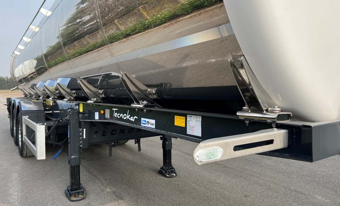 Jaunā Puspiekabe cisterna pārvadāšana ēdiena Bata CISTERNA MODELLO INOX STANDARD NUOVA: foto 9