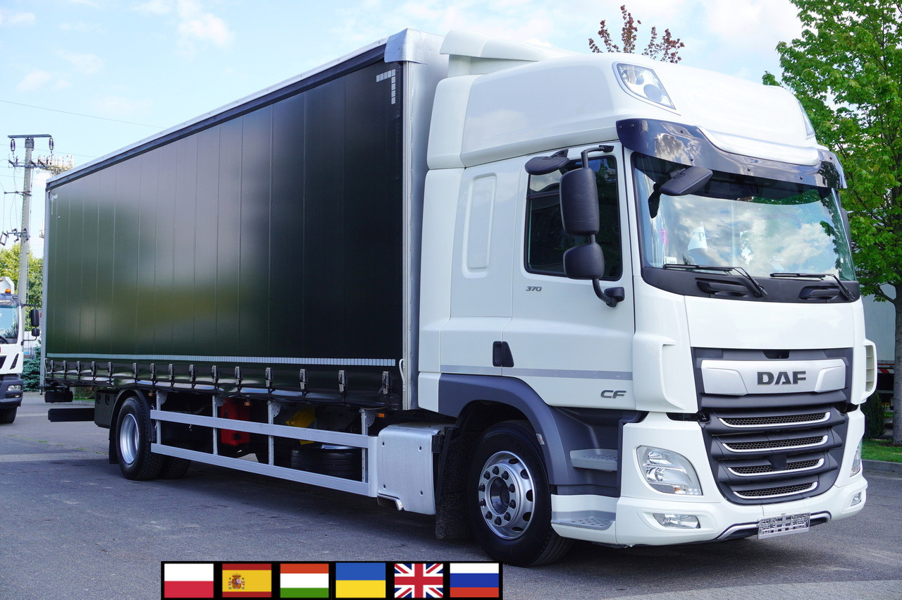DAF CF 18.370 / Curtainsider 23 EPAL! / Sleeper cab - Kravas automašīna ar tentu: foto 1 DAF CF 18.370 / Curtainsider 23 EPAL! / Sleeper cab - Kravas automašīna ar tentu: foto 1