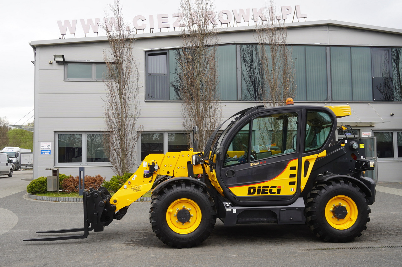 DIECI Zeus 35.10 brand-new telescopic loader / 6 MTH !!! / 10 m reach / 3.5 t - Riteņu iekrāvējs: foto 4 DIECI Zeus 35.10 brand-new telescopic loader / 6 MTH !!! / 10 m reach / 3.5 t - Riteņu iekrāvējs: foto 4