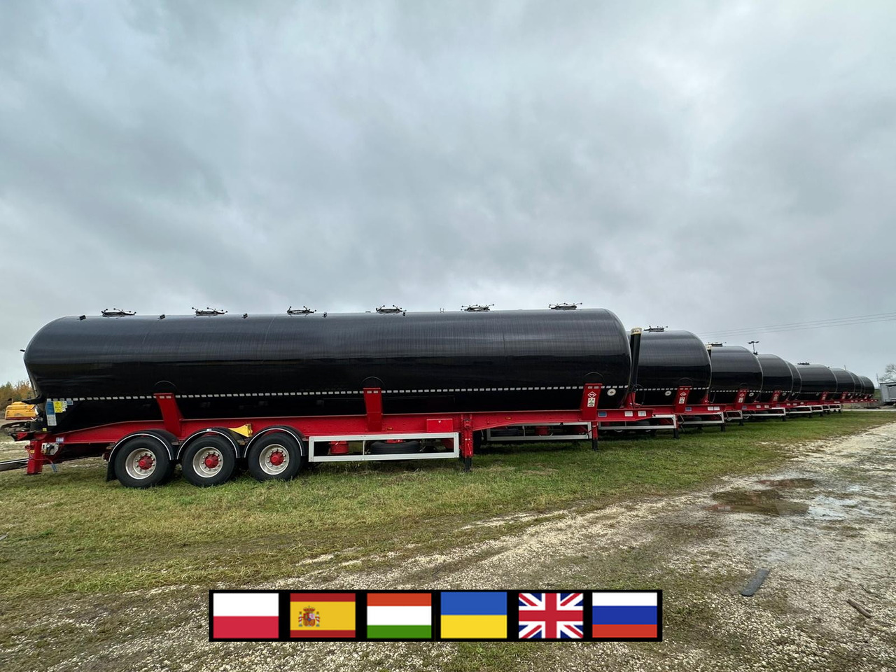 FELDBINDER 334C 15 A-1-1-40 Silo tank / 66 m3 / 2022 / 20 units - Silosa puspiekabe: foto 1 FELDBINDER 334C 15 A-1-1-40 Silo tank / 66 m3 / 2022 / 20 units - Silosa puspiekabe: foto 1