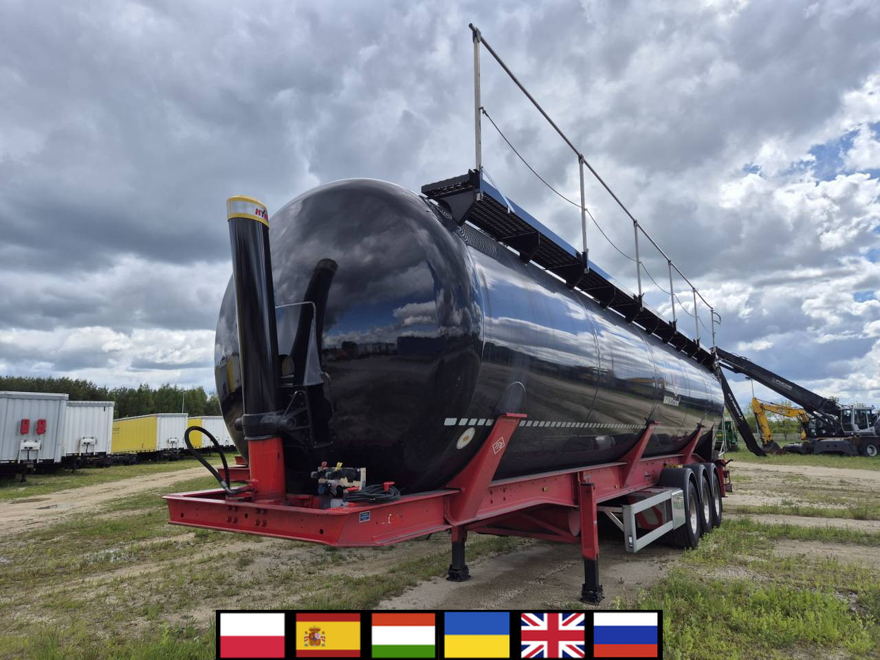 FELDBINDER KIP 66.3 Silo tank / 66 m3 / 2022 / 10 units - Silosa puspiekabe: foto 1 FELDBINDER KIP 66.3 Silo tank / 66 m3 / 2022 / 10 units - Silosa puspiekabe: foto 1