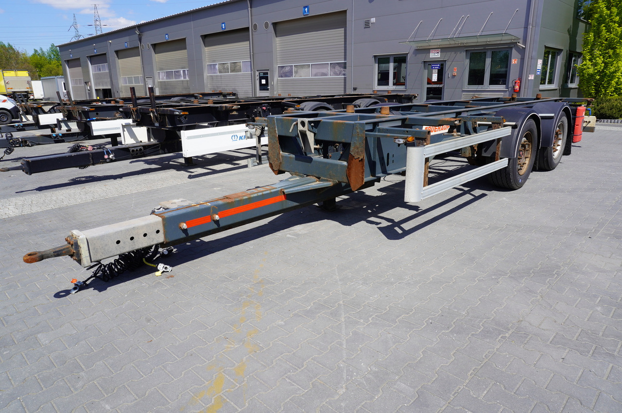 FRUEHAUF BDF / 18 t - Piekabe šasija: foto 1 FRUEHAUF BDF / 18 t - Piekabe šasija: foto 1