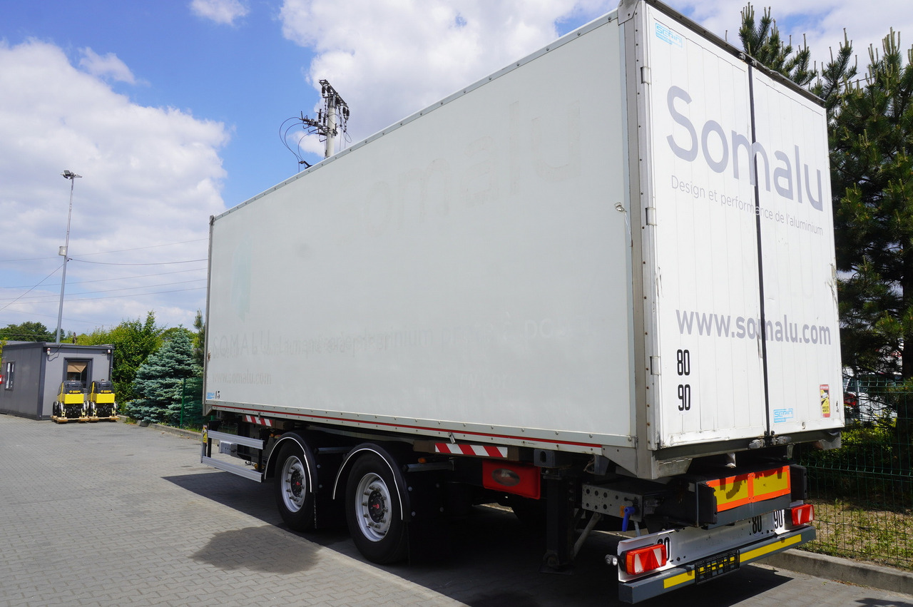 Fruehauf passthrough box trailer 18 EPAL / 2021 / SAF axles - Piekabe slēgtā virsbūve: foto 3 Fruehauf passthrough box trailer 18 EPAL / 2021 / SAF axles - Piekabe slēgtā virsbūve: foto 3