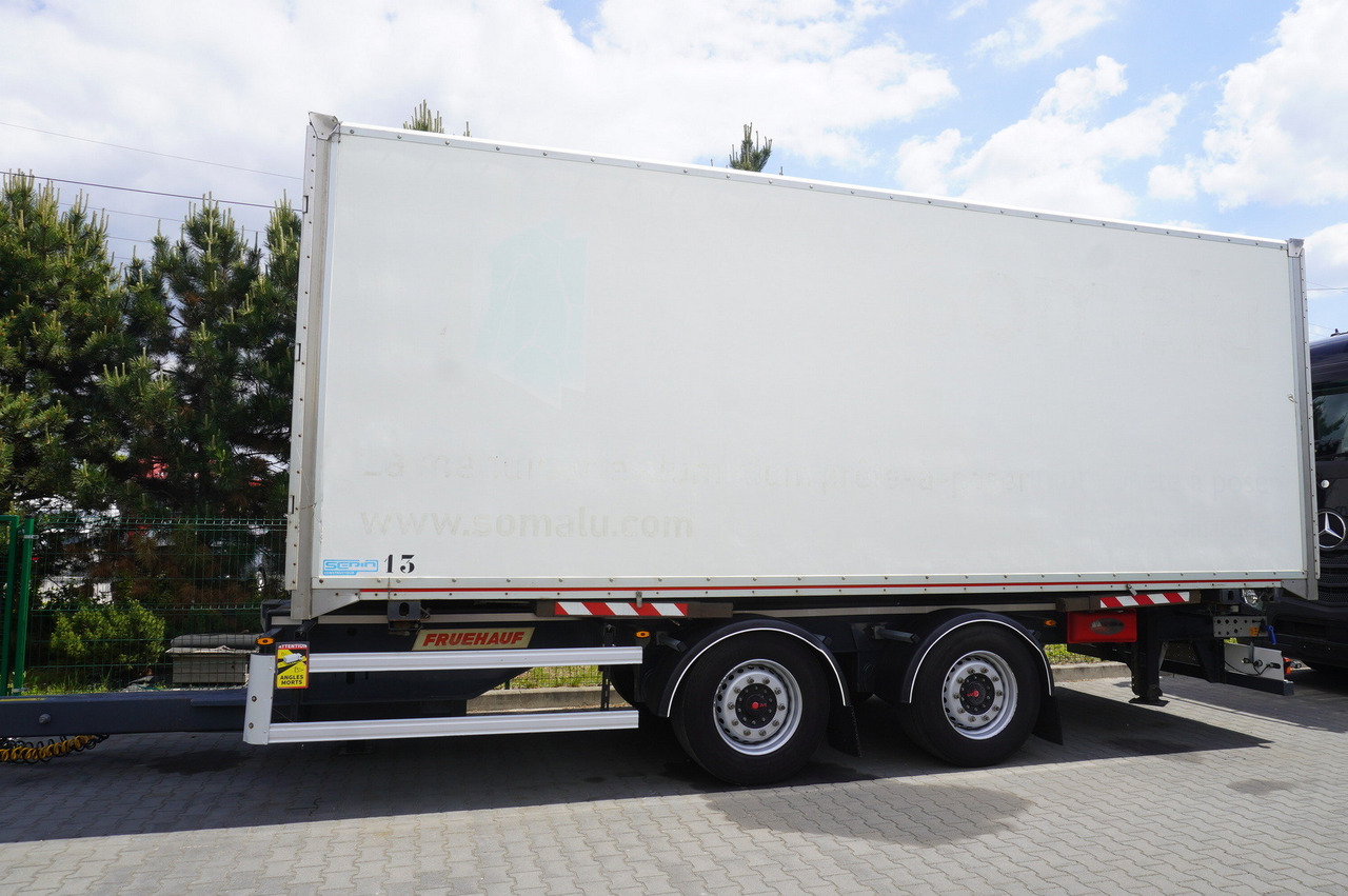 Fruehauf passthrough box trailer 18 EPAL / 2021 / SAF axles - Piekabe slēgtā virsbūve: foto 2 Fruehauf passthrough box trailer 18 EPAL / 2021 / SAF axles - Piekabe slēgtā virsbūve: foto 2