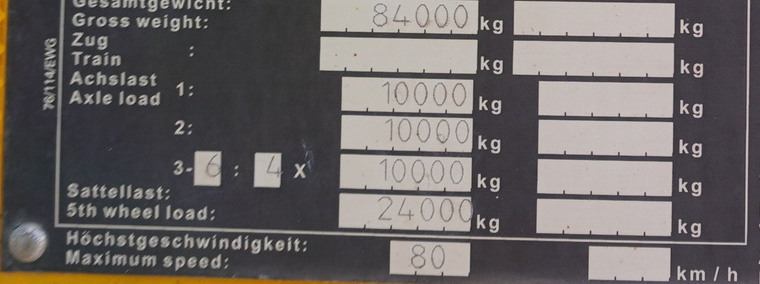 GOLDHOFER STZ-L6-62/80 / 6 axles / 61 T load cap. / Add. permissions - Puspiekabe zema profila platforma: foto 4 GOLDHOFER STZ-L6-62/80 / 6 axles / 61 T load cap. / Add. permissions - Puspiekabe zema profila platforma: foto 4