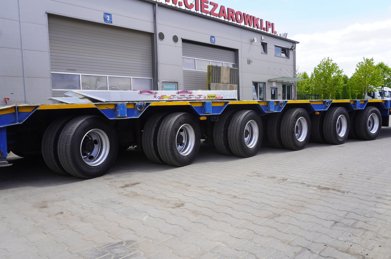 GOLDHOFER STZ-L6-62/80 / 6 axles / 61 T load cap. / Add. permissions - Puspiekabe zema profila platforma: foto 2 GOLDHOFER STZ-L6-62/80 / 6 axles / 61 T load cap. / Add. permissions - Puspiekabe zema profila platforma: foto 2