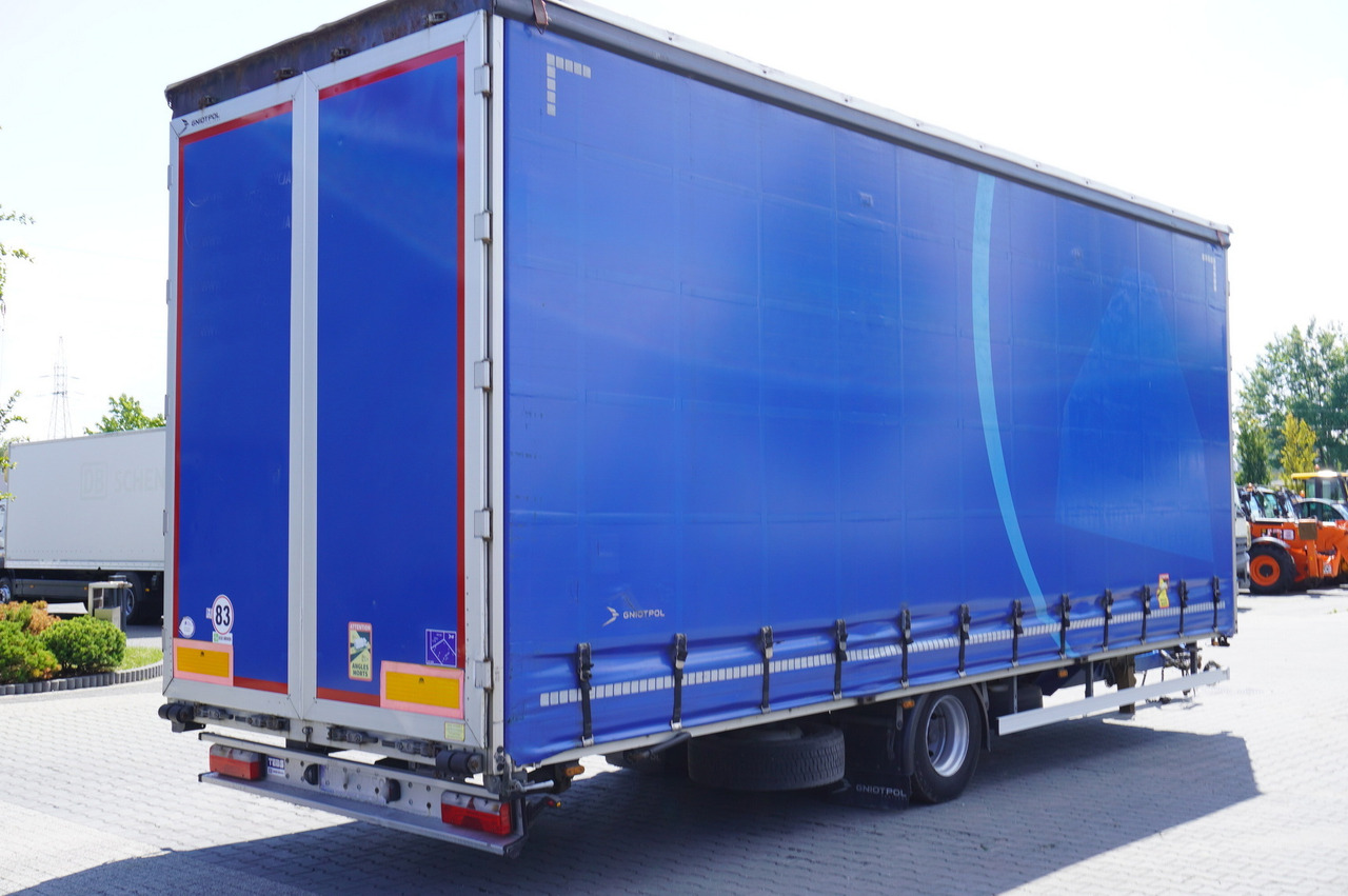Gniotpol Tandem trailer / 10t / 2018 / 19 pallets - Piekabe ar tentu: foto 4 Gniotpol Tandem trailer / 10t / 2018 / 19 pallets - Piekabe ar tentu: foto 4