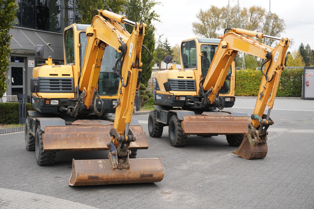 Hyundai Robex 55W-9 Wheeled Excavator 5.5t / 2 units - Riteņu ekskavators: foto 5 Hyundai Robex 55W-9 Wheeled Excavator 5.5t / 2 units - Riteņu ekskavators: foto 5