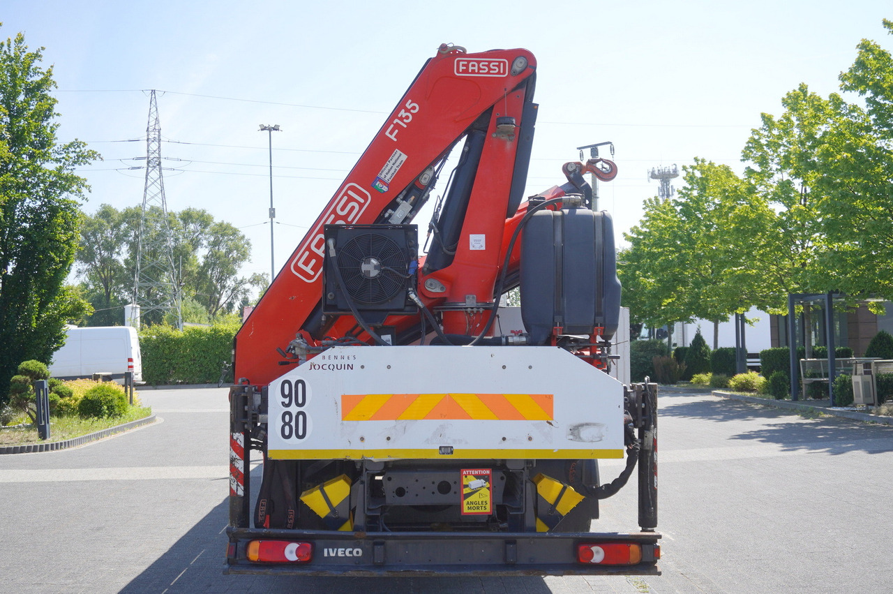 IVECO EUROCARGO 190-280L / FASSI F135A / 8 M / Lift cap. 5580 kg - Bortu kravas automašīna/ Platforma, Kravas auto ar manipulatoru: foto 5 IVECO EUROCARGO 190-280L / FASSI F135A / 8 M / Lift cap. 5580 kg - Bortu kravas automašīna/ Platforma, Kravas auto ar manipulatoru: foto 5