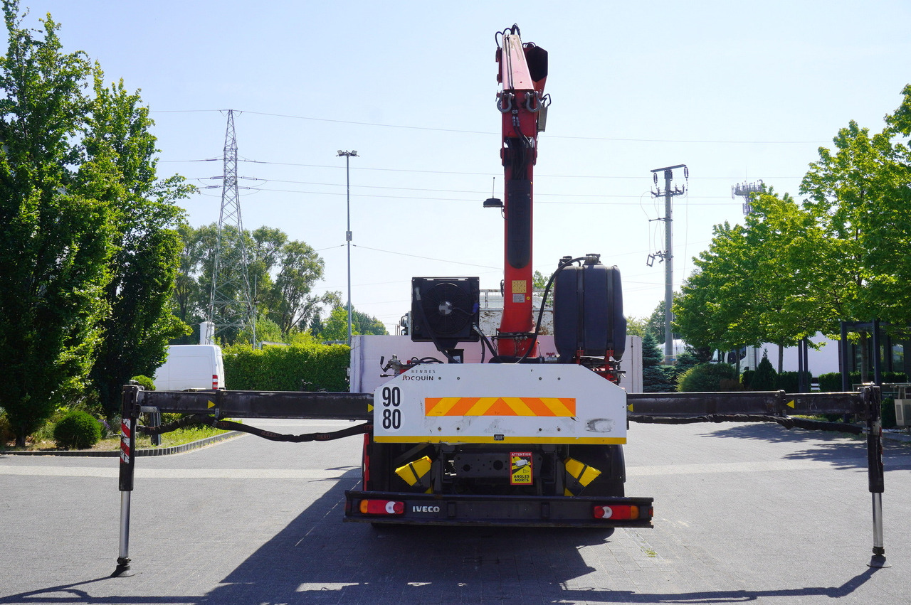 IVECO EUROCARGO 190-280L / FASSI F135A / 8 M / Lift cap. 5580 kg - Bortu kravas automašīna/ Platforma, Kravas auto ar manipulatoru: foto 4 IVECO EUROCARGO 190-280L / FASSI F135A / 8 M / Lift cap. 5580 kg - Bortu kravas automašīna/ Platforma, Kravas auto ar manipulatoru: foto 4