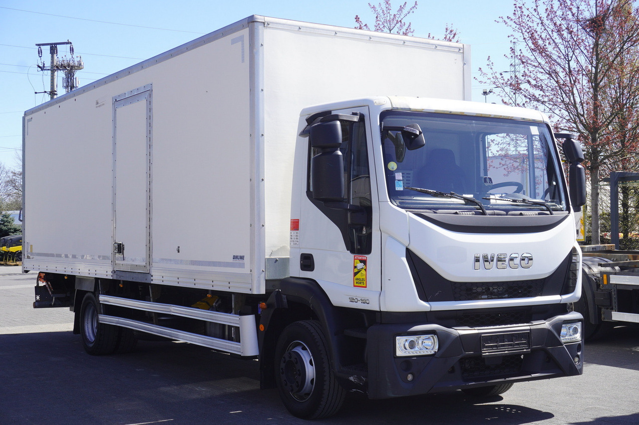 Kravas automašīna ar slēgto virsbūvi IVECO Eurocargo 120-190 / 160 thousand km !!! / Box 18 EPAL / Dhollandia lift 1500 kg: foto 9