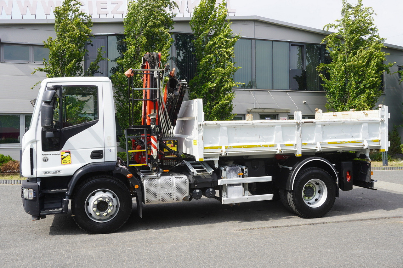 IVECO Eurocargo 160-250 / Fassi F95 crane / 120 tho. km / 3-sided tipper - Kravas automašīna pašizgāzējs, Kravas auto ar manipulatoru: foto 5 IVECO Eurocargo 160-250 / Fassi F95 crane / 120 tho. km / 3-sided tipper - Kravas automašīna pašizgāzējs, Kravas auto ar manipulatoru: foto 5