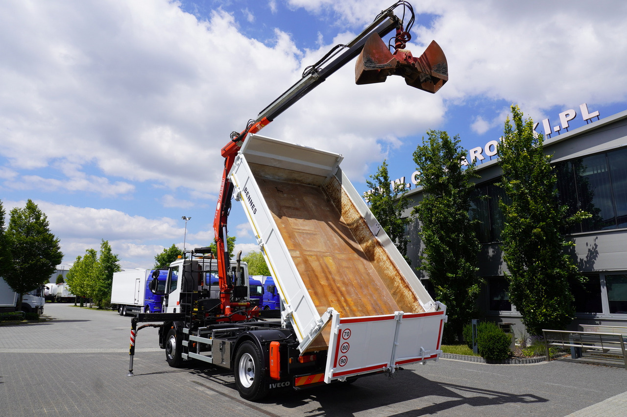 IVECO Eurocargo 160E22 EEV Dump truck / Bortmatic / Crane FASSI F95A.0.22 - Kravas auto ar manipulatoru: foto 4 IVECO Eurocargo 160E22 EEV Dump truck / Bortmatic / Crane FASSI F95A.0.22 - Kravas auto ar manipulatoru: foto 4