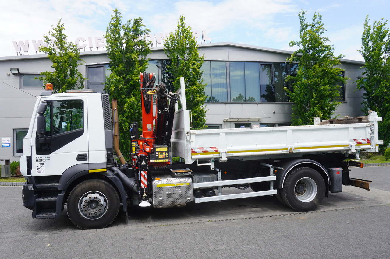 IVECO STRALIS 330 E6 / FASSI 195A 8.5 T / 3-side tipper - Kravas auto ar manipulatoru: foto 3 IVECO STRALIS 330 E6 / FASSI 195A 8.5 T / 3-side tipper - Kravas auto ar manipulatoru: foto 3