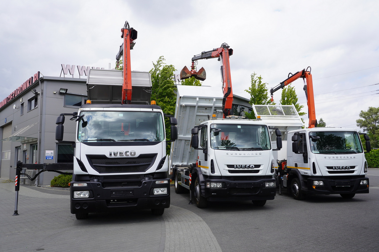 IVECO Stralis 310 E6 / NEW 3-sided tipper / Fassi F135 crane with remote control - Bortu kravas automašīna/ Platforma, Kravas auto ar manipulatoru: foto 3 IVECO Stralis 310 E6 / NEW 3-sided tipper / Fassi F135 crane with remote control - Bortu kravas automašīna/ Platforma, Kravas auto ar manipulatoru: foto 3