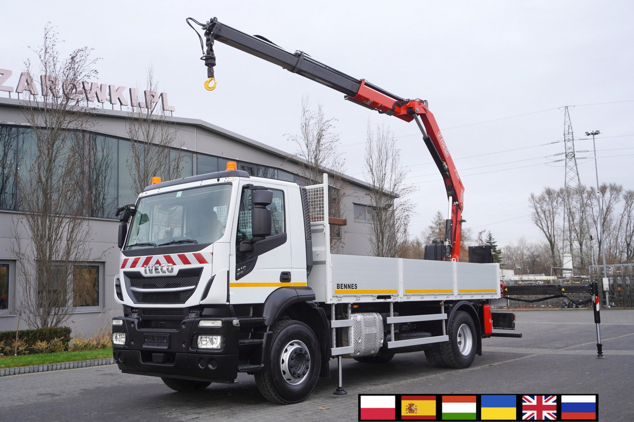 IVECO Stralis X-Way 310 4x2 E6 / Fassi F155 crane / 670 MTH / Remote control / Rotator / 130 tho. km - Kravas auto ar manipulatoru: foto 1 IVECO Stralis X-Way 310 4x2 E6 / Fassi F155 crane / 670 MTH / Remote control / Rotator / 130 tho. km - Kravas auto ar manipulatoru: foto 1