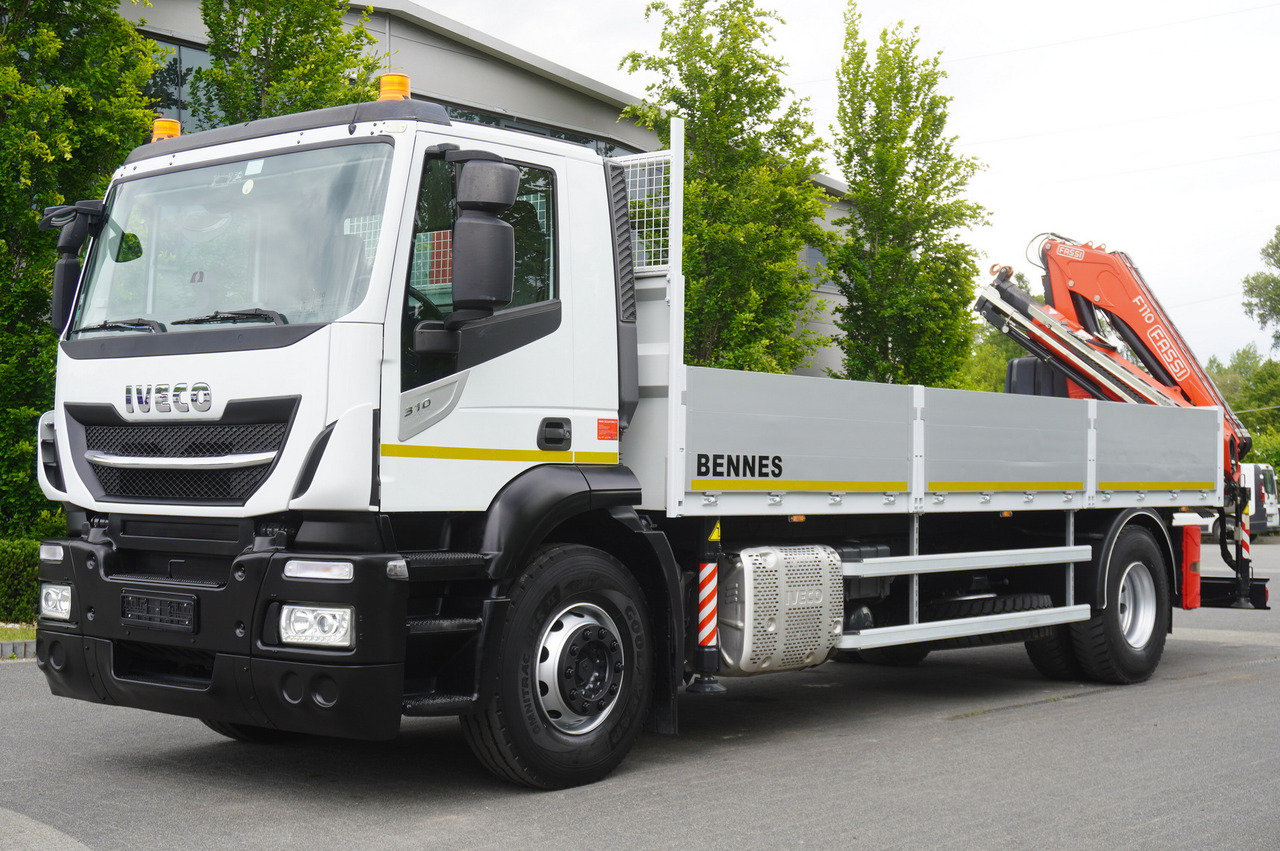 Iveco Stralis 310 / 34 tho km !!! / FASSI 4 Tons 400 MTH! / Flatbed - Kravas auto ar manipulatoru, Kravas auto ar manipulatoru: foto 4 Iveco Stralis 310 / 34 tho km !!! / FASSI 4 Tons 400 MTH! / Flatbed - Kravas auto ar manipulatoru, Kravas auto ar manipulatoru: foto 4