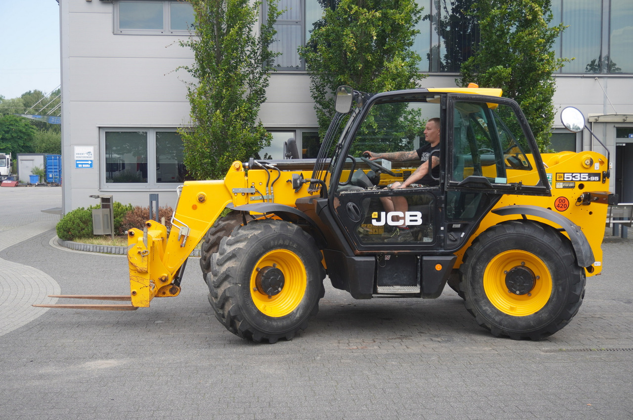 Teleskopiskais riteņu iekrāvējs JCB 535-95 / 3.5 T / range 9.5 m / joystick / 2021: foto 12