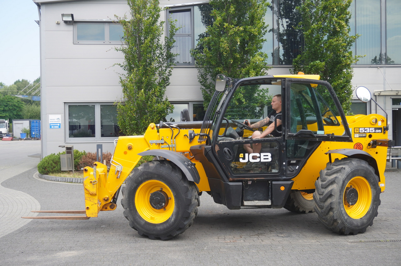 Teleskopiskais riteņu iekrāvējs JCB 535-95 / 3.5 T / range 9.5 m / joystick / 2021: foto 13
