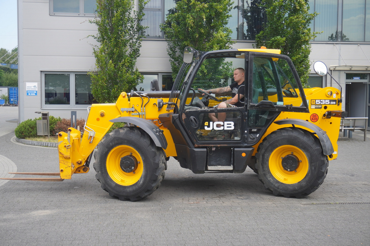 Teleskopiskais riteņu iekrāvējs JCB 535-95 / 3.5 T / range 9.5 m / joystick / 2021: foto 15