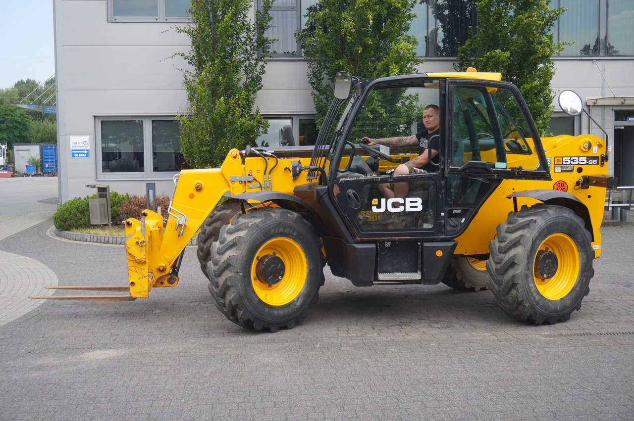 Teleskopiskais riteņu iekrāvējs JCB 535-95 / 3.5 T / range 9.5 m / joystick / 2021: foto 14