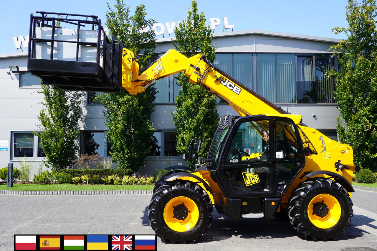 JCB 535-95 / 3.5 T / range 9.5 m / joystick - Teleskopiskais riteņu iekrāvējs: foto 1 JCB 535-95 / 3.5 T / range 9.5 m / joystick - Teleskopiskais riteņu iekrāvējs: foto 1