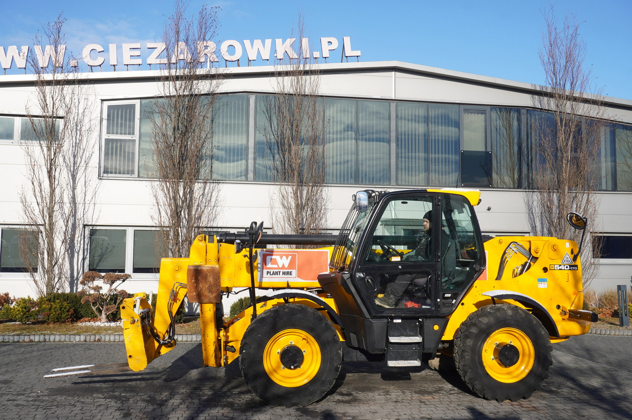JCB 540-170 Telescopic Loader / 17m / joystick - Teleskopiskais riteņu iekrāvējs: foto 3 JCB 540-170 Telescopic Loader / 17m / joystick - Teleskopiskais riteņu iekrāvējs: foto 3