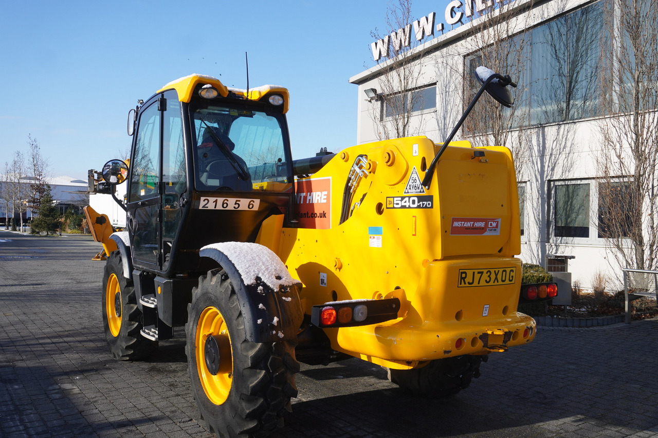 JCB 540-170 Telescopic Loader / 17m / joystick - Teleskopiskais riteņu iekrāvējs: foto 5 JCB 540-170 Telescopic Loader / 17m / joystick - Teleskopiskais riteņu iekrāvējs: foto 5