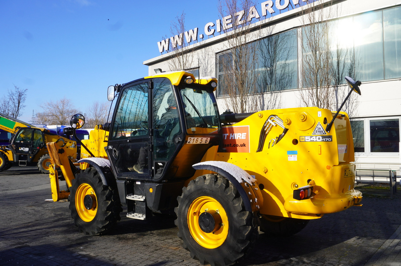 JCB 540-170 Telescopic Loader / 17m / joystick - Teleskopiskais riteņu iekrāvējs: foto 4 JCB 540-170 Telescopic Loader / 17m / joystick - Teleskopiskais riteņu iekrāvējs: foto 4