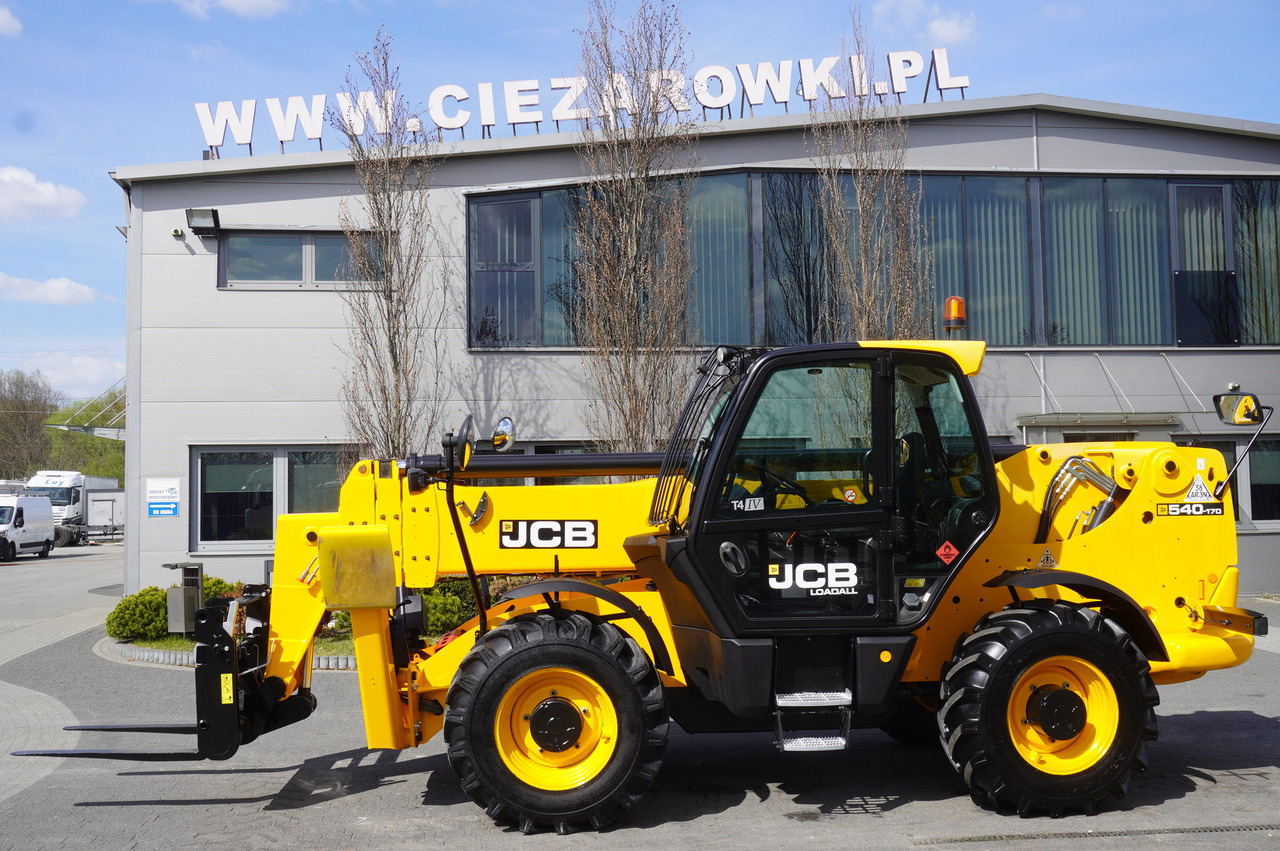 JCB 540-170 Telescopic Loader / 17m / joystick - Teleskopiskais riteņu iekrāvējs: foto 4 JCB 540-170 Telescopic Loader / 17m / joystick - Teleskopiskais riteņu iekrāvējs: foto 4