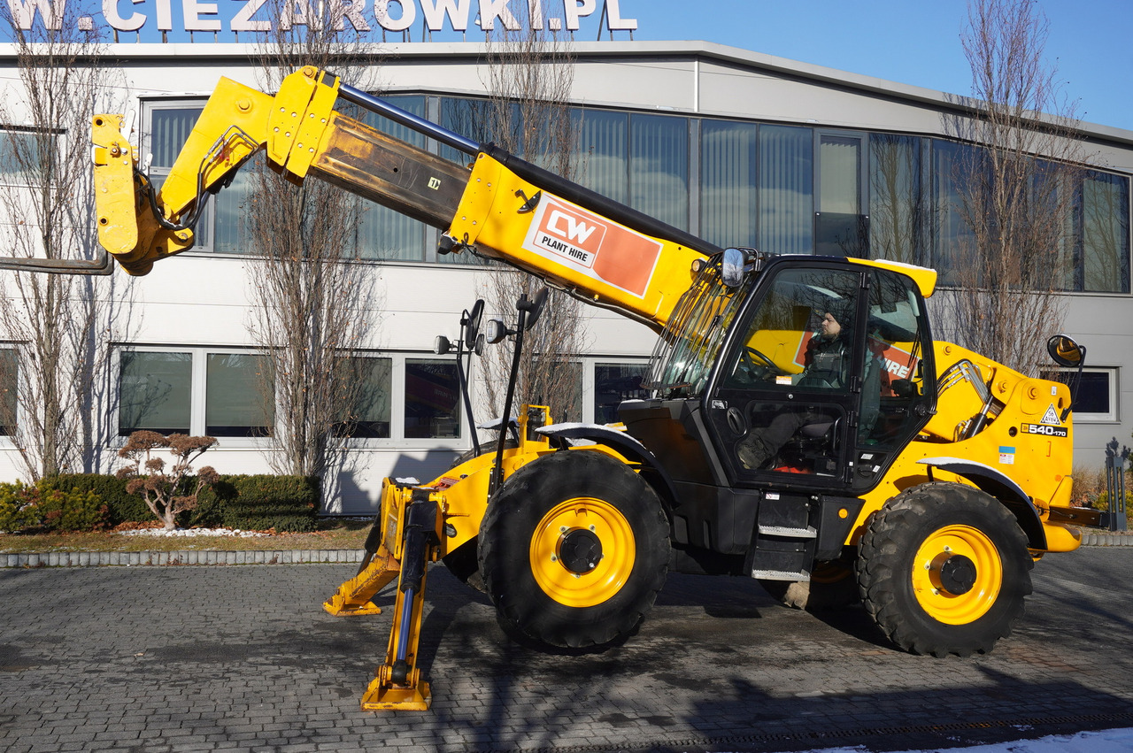 JCB 540-170 Telescopic Loader / 17m / joystick - Riteņu iekrāvējs: foto 1 JCB 540-170 Telescopic Loader / 17m / joystick - Riteņu iekrāvējs: foto 1