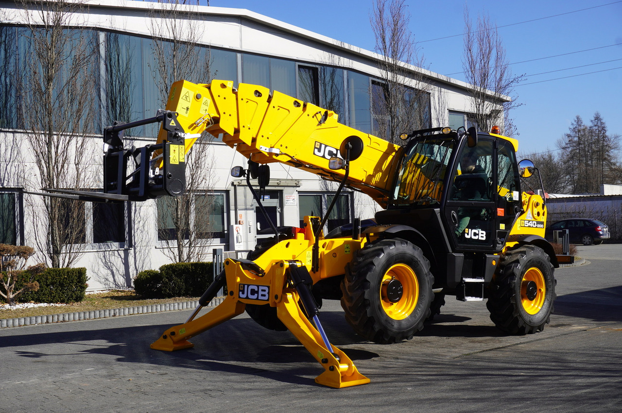 Riteņu iekrāvējs JCB 540-200 Telescopic Loader / 20m / joystick: foto 21