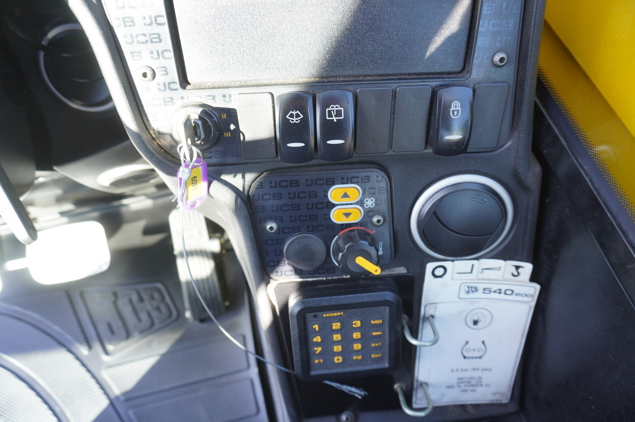 Riteņu iekrāvējs JCB 540-200 Telescopic Loader / 20m / joystick: foto 29