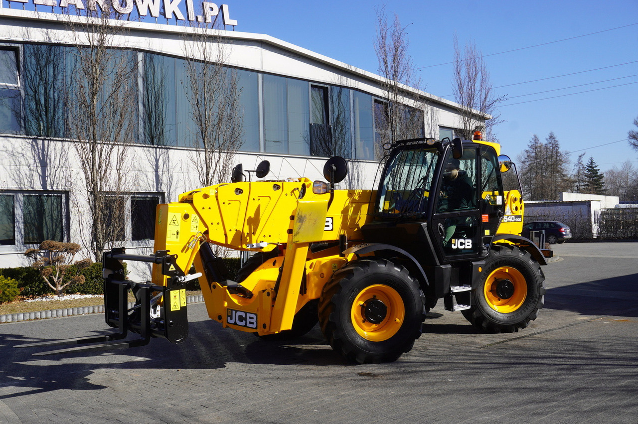 Riteņu iekrāvējs JCB 540-200 Telescopic Loader / 20m / joystick: foto 13