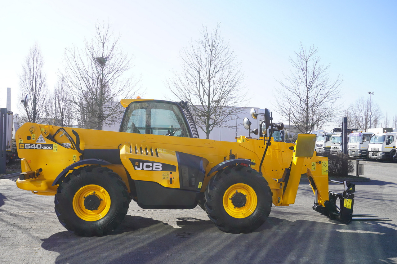 Riteņu iekrāvējs JCB 540-200 Telescopic Loader / 20m / joystick: foto 8