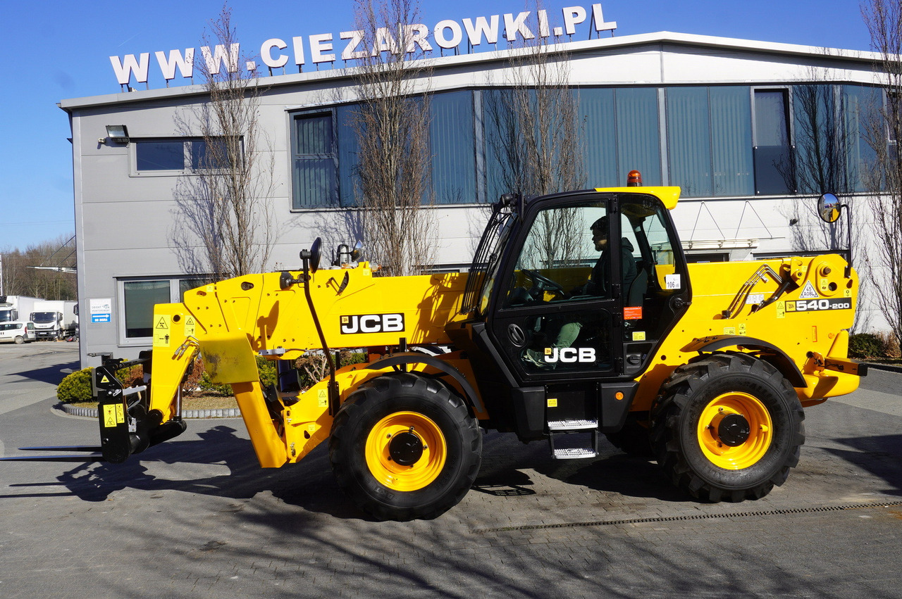 Riteņu iekrāvējs JCB 540-200 Telescopic Loader / 20m / joystick: foto 6