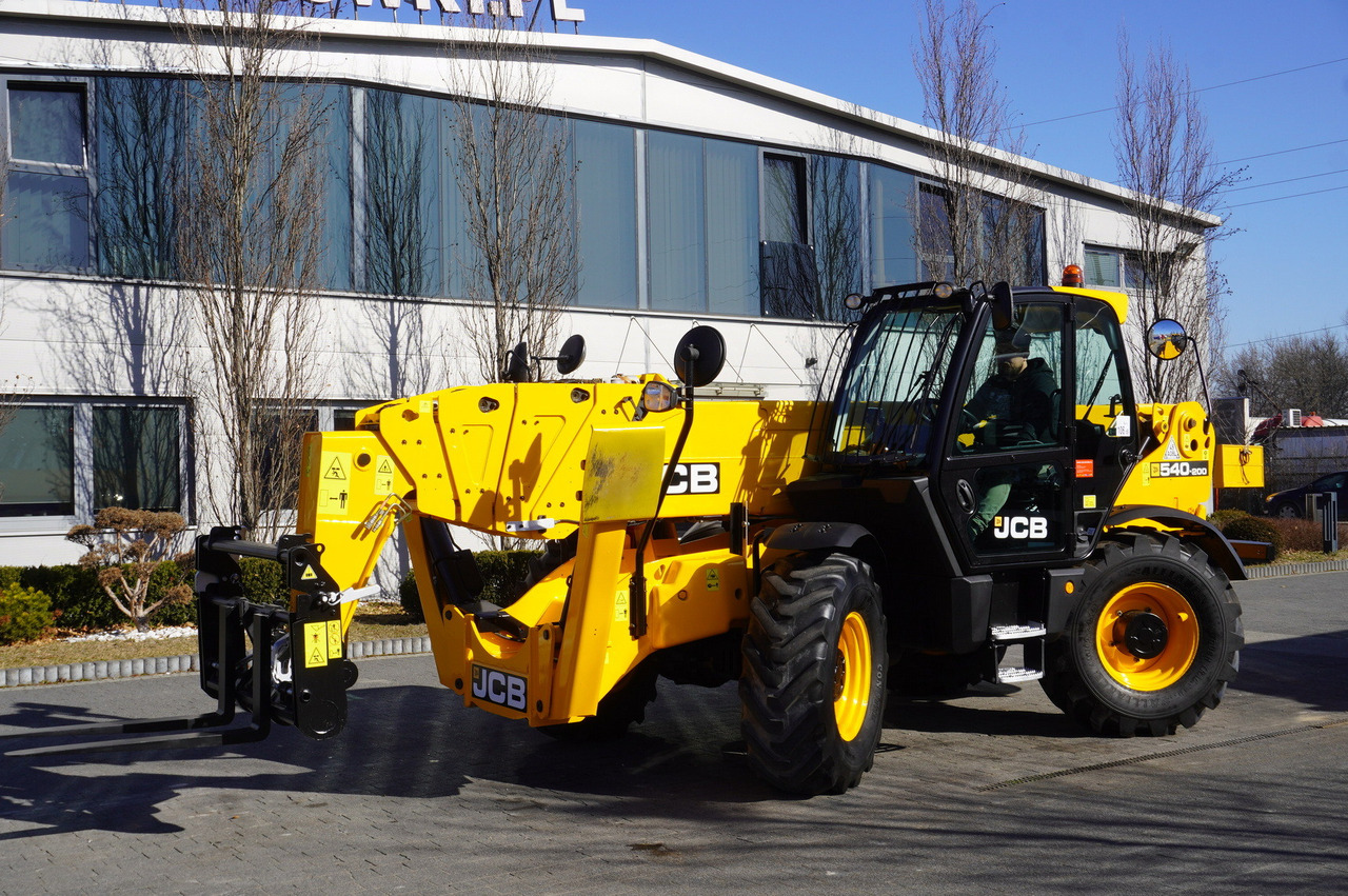 Riteņu iekrāvējs JCB 540-200 Telescopic Loader / 20m / joystick: foto 12