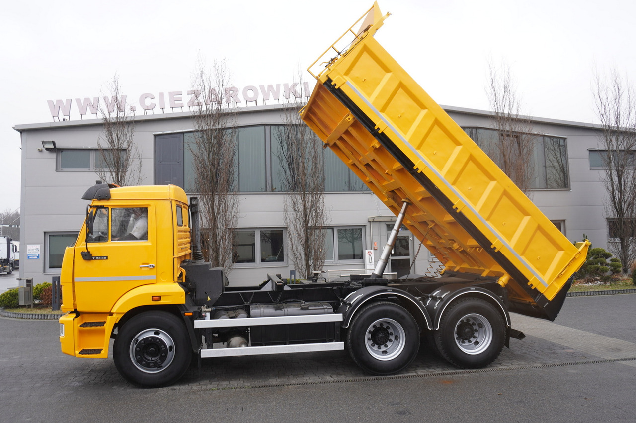 KAMAZ T2530 E5 6×4 / 3-sided tipper - Kravas automašīna pašizgāzējs, Kravas auto ar manipulatoru: foto 5 KAMAZ T2530 E5 6×4 / 3-sided tipper - Kravas automašīna pašizgāzējs, Kravas auto ar manipulatoru: foto 5