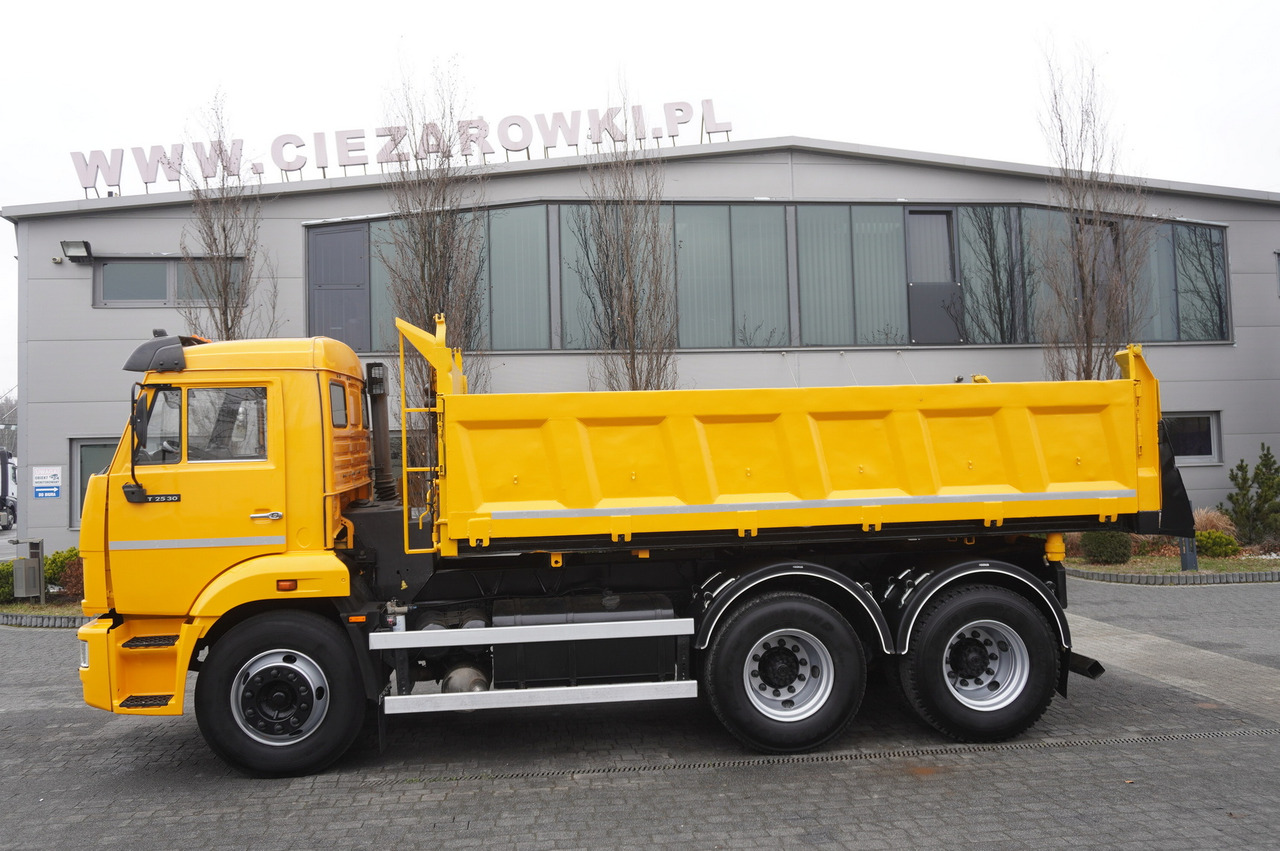 KAMAZ T2530 E5 6×4 / 3-sided tipper - Kravas automašīna pašizgāzējs, Kravas auto ar manipulatoru: foto 4 KAMAZ T2530 E5 6×4 / 3-sided tipper - Kravas automašīna pašizgāzējs, Kravas auto ar manipulatoru: foto 4