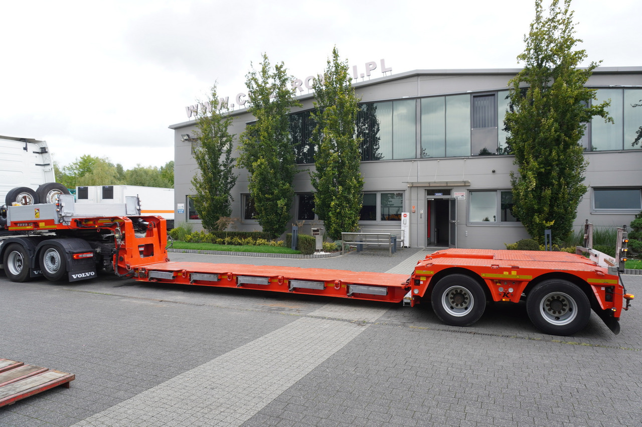 KÄSSBOHRER LB2 TIEF-BETT low loader semi-trailer / 16.5 m / Extendable semi-trailer / steered axles / 2 units - Puspiekabe zema profila platforma: foto 4 KÄSSBOHRER LB2 TIEF-BETT low loader semi-trailer / 16.5 m / Extendable semi-trailer / steered axles / 2 units - Puspiekabe zema profila platforma: foto 4
