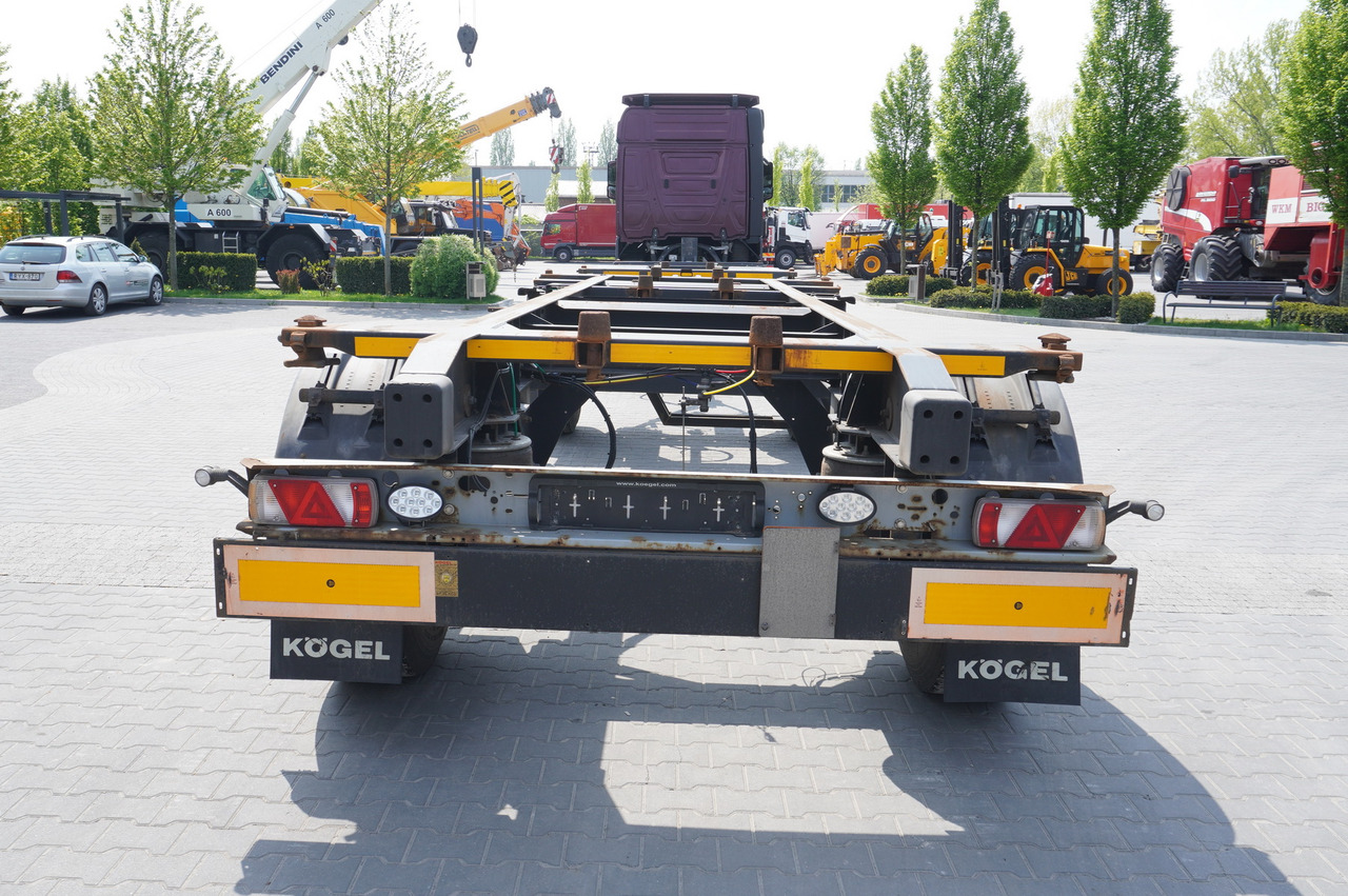 KOGEL AWE 18, two-axle, BDF, 7.5m chassis , air suspension, SAF axles - Piekabe šasija: foto 5 KOGEL AWE 18, two-axle, BDF, 7.5m chassis , air suspension, SAF axles - Piekabe šasija: foto 5