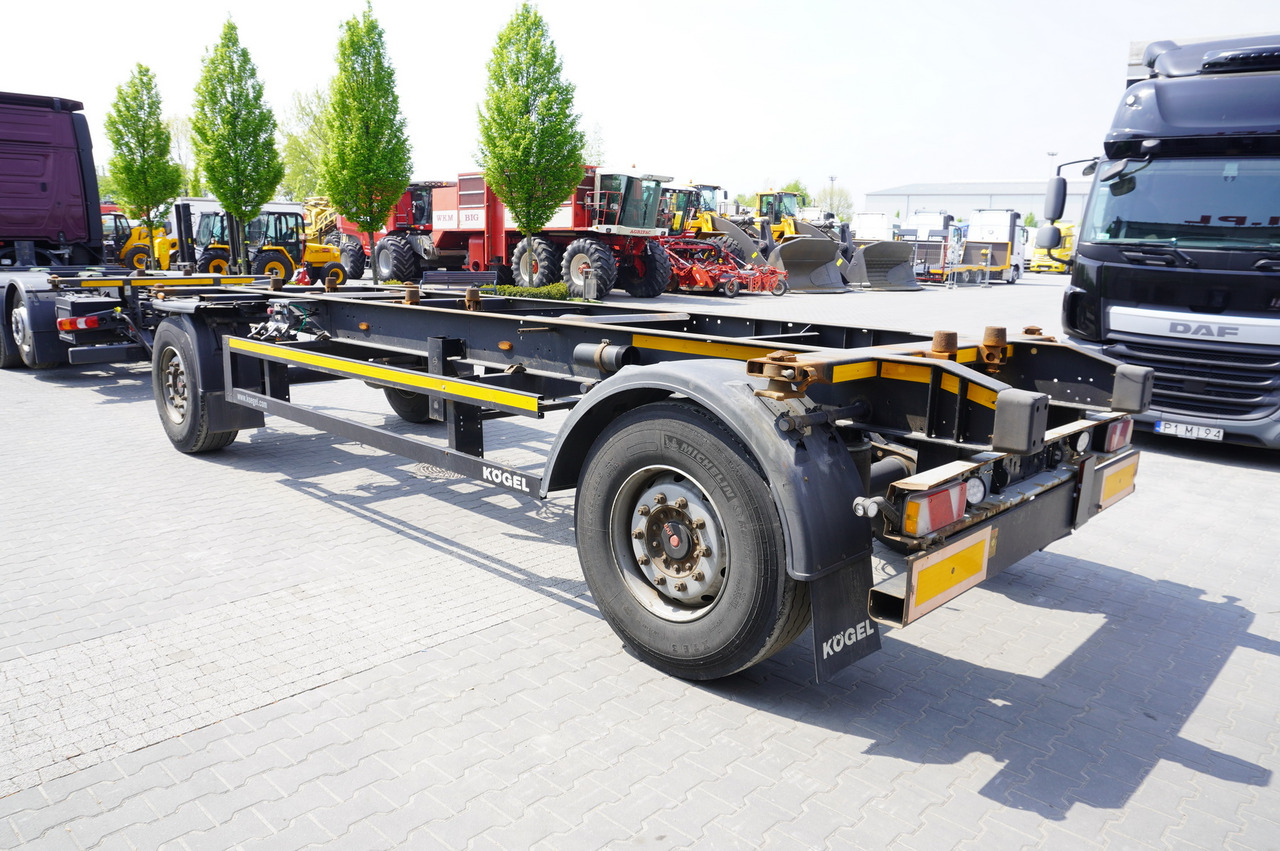 KOGEL AWE 18, two-axle, BDF, 7.5m chassis , air suspension, SAF axles - Piekabe šasija: foto 4 KOGEL AWE 18, two-axle, BDF, 7.5m chassis , air suspension, SAF axles - Piekabe šasija: foto 4