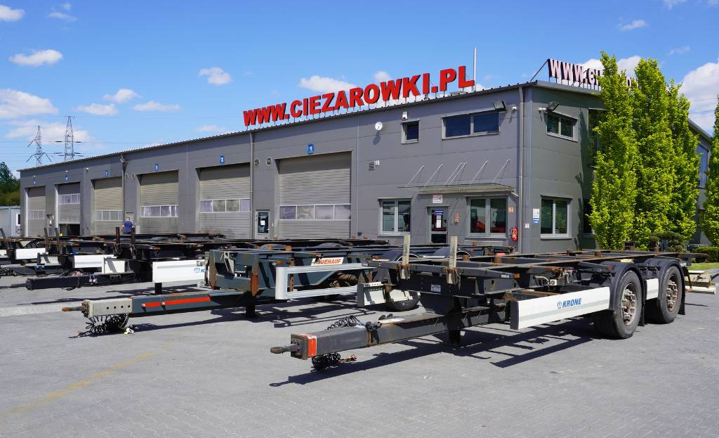 KRONE Trailer Krone BDF / 18 t - Piekabe noņemamā virsbūve/ Konteineru vedējs: foto 1 KRONE Trailer Krone BDF / 18 t - Piekabe noņemamā virsbūve/ Konteineru vedējs: foto 1