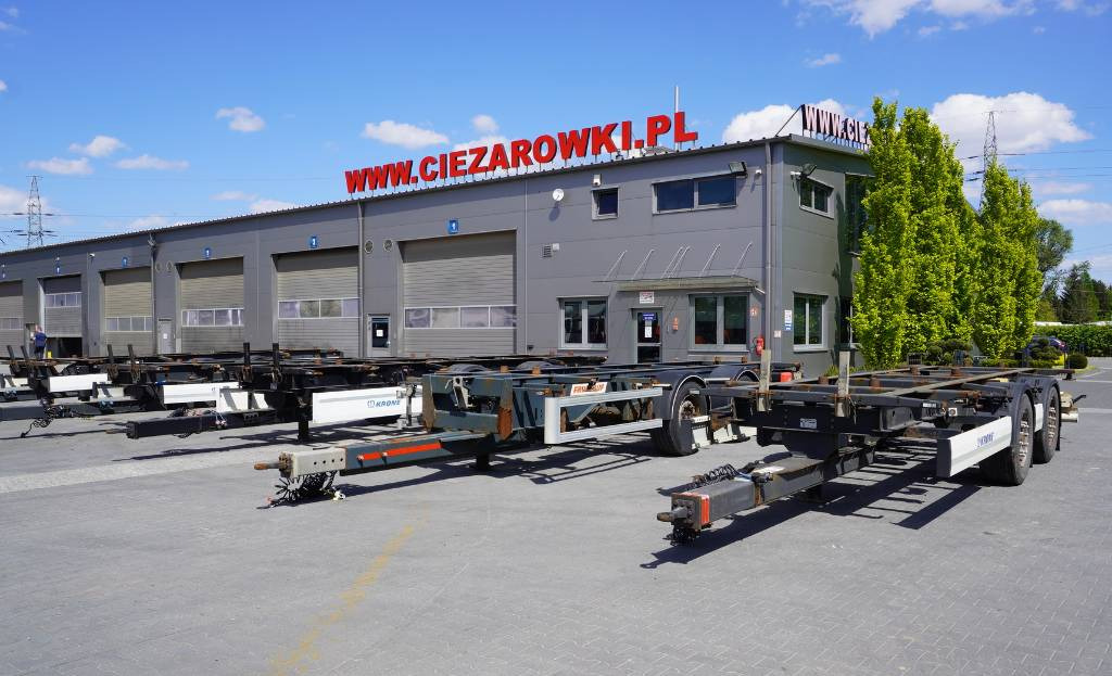 KRONE Trailer Krone BDF / 18 t - Piekabe noņemamā virsbūve/ Konteineru vedējs: foto 2 KRONE Trailer Krone BDF / 18 t - Piekabe noņemamā virsbūve/ Konteineru vedējs: foto 2