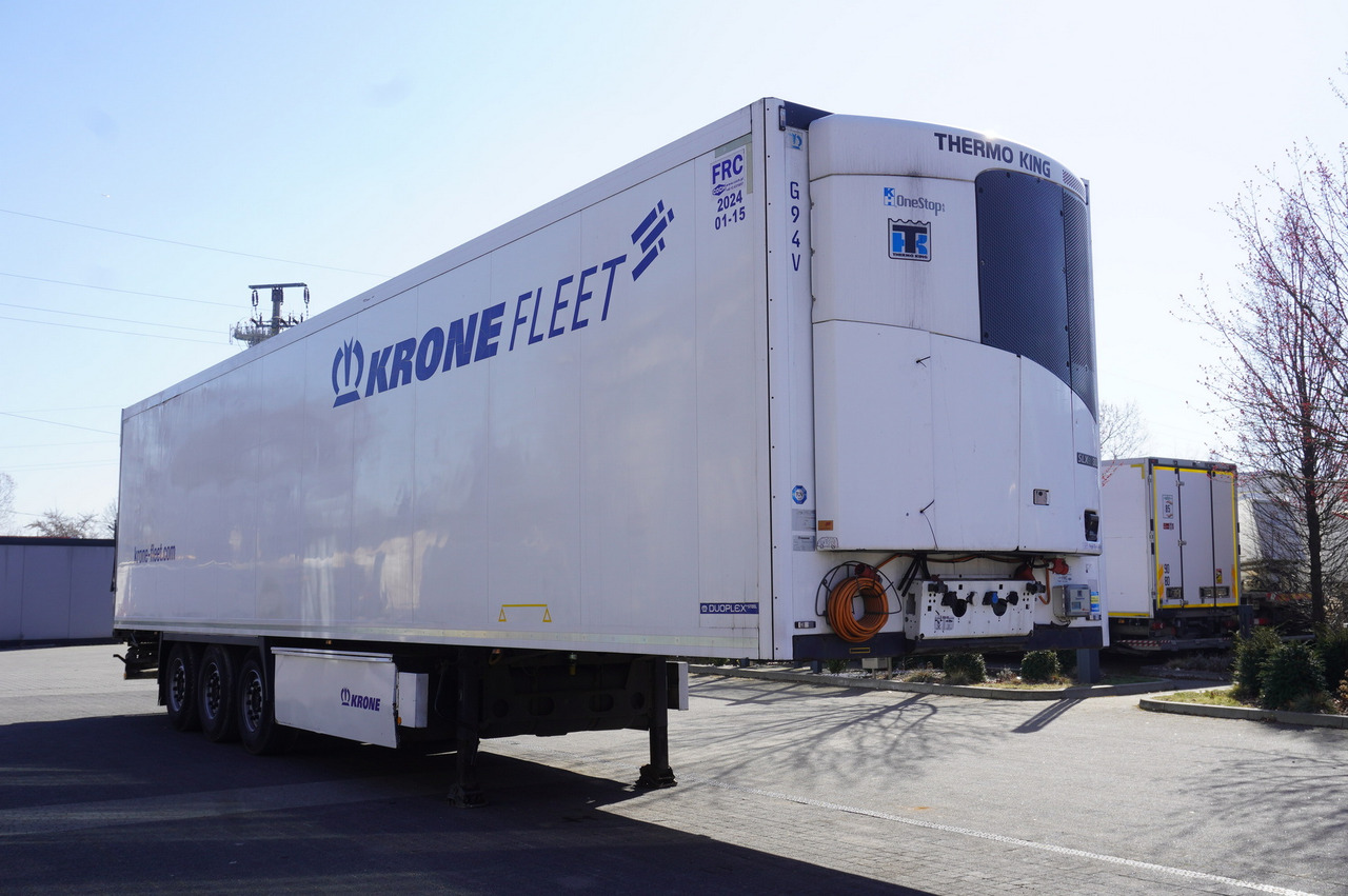 KRONE refrigerated semi-trailer / Thermoking SLXE 300 / 30 tons load capacity - Puspiekabe refrižerators: foto 1 KRONE refrigerated semi-trailer / Thermoking SLXE 300 / 30 tons load capacity - Puspiekabe refrižerators: foto 1