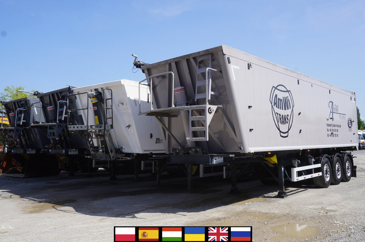 LEGRAS GS tipper / 52 m3 semi-trailer! / 2023 / 3 units - Puspiekabe pašizgāzējs: foto 1 LEGRAS GS tipper / 52 m3 semi-trailer! / 2023 / 3 units - Puspiekabe pašizgāzējs: foto 1